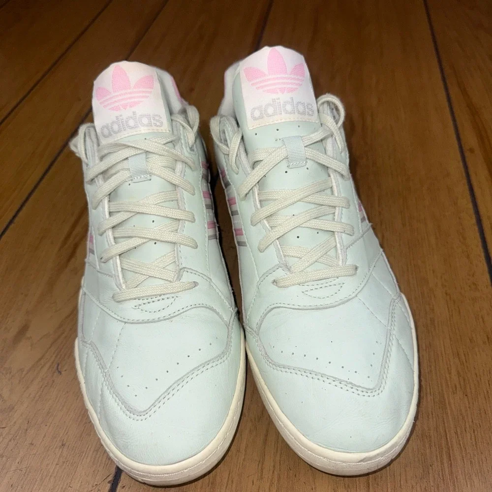 Adidas‎ AR Trainer Ice Green Pink Stripe Sneakers Athletic Shoes Mens 11.5